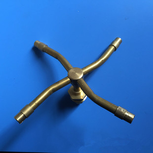 【厂家直销】 4分dn15三臂旋转喷头 三叉喷头 喷灌喷头雾化微喷