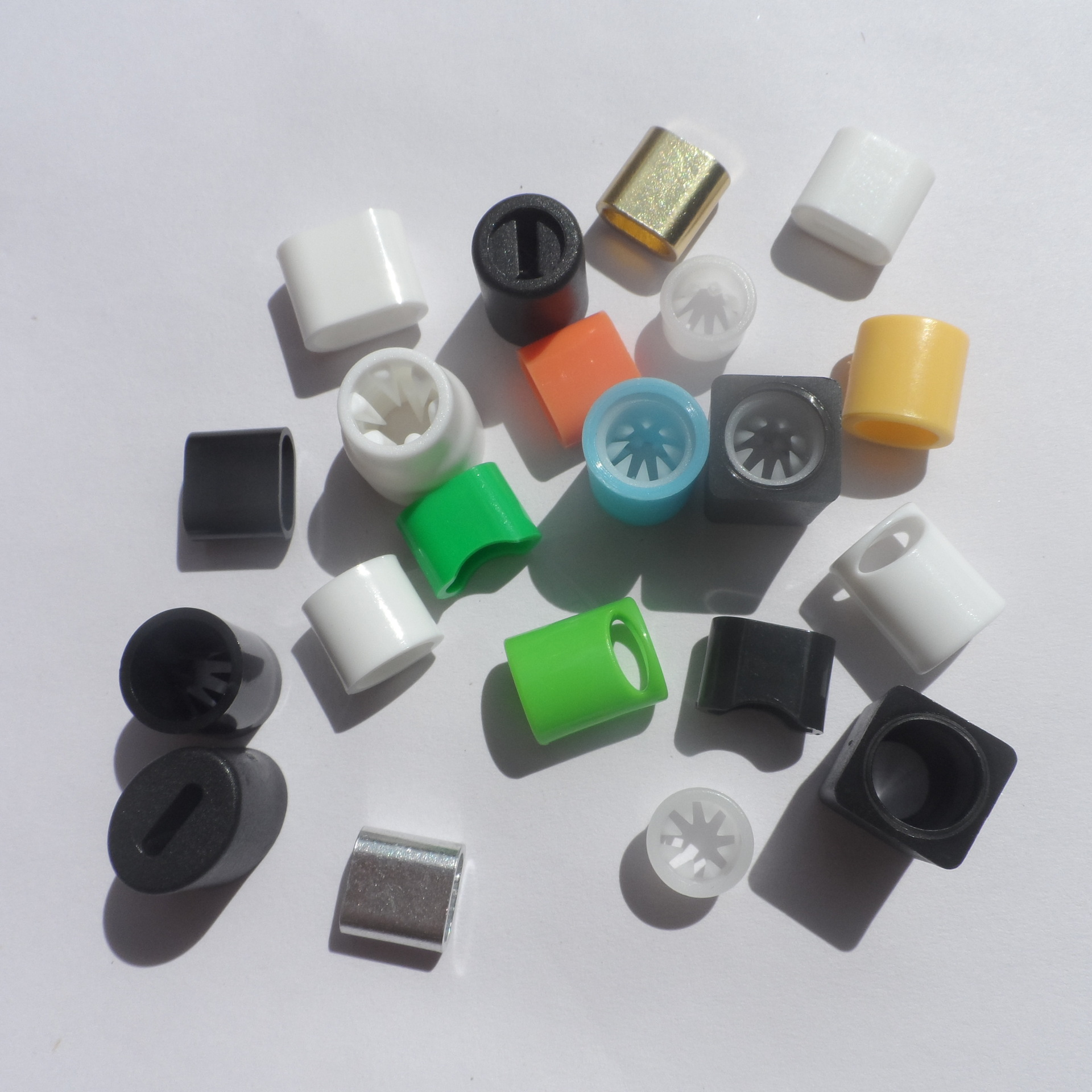 热卖一次性腕带扣 方形组合倒刺扣 手腕带扣 单向16齿滑动扣自产