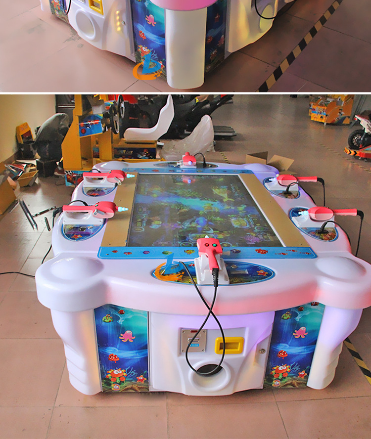 钓鱼游艺机儿童大型电玩城投币仿真六人模拟钓鱼机游戏机电玩设备