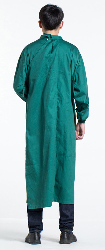 伦之康手术衣男女全棉长袖医生服白大褂手术室洗手衣隔离衣手术衣