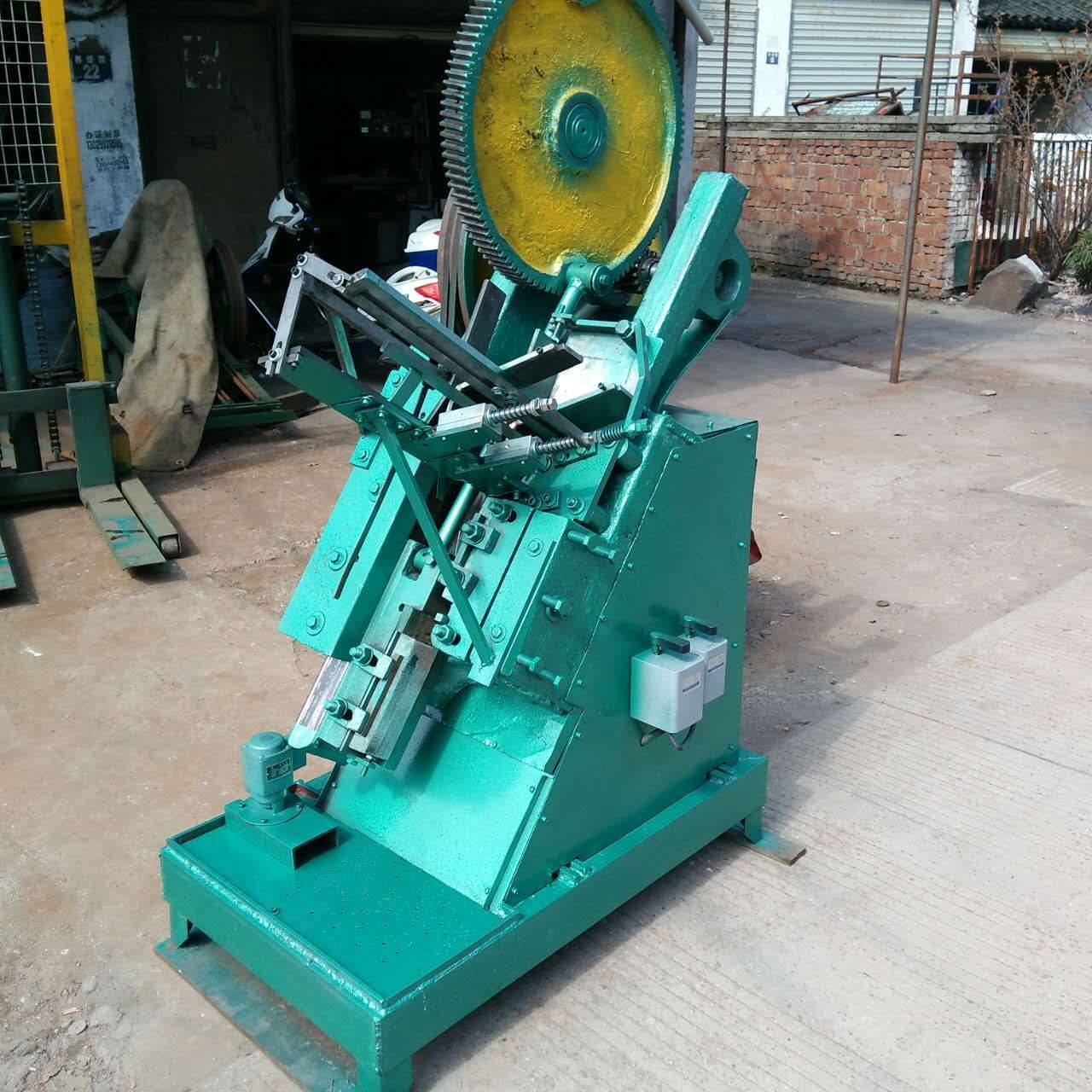 定做长料全自动搓丝机 滚花搓槽印字自动送料搓牙机