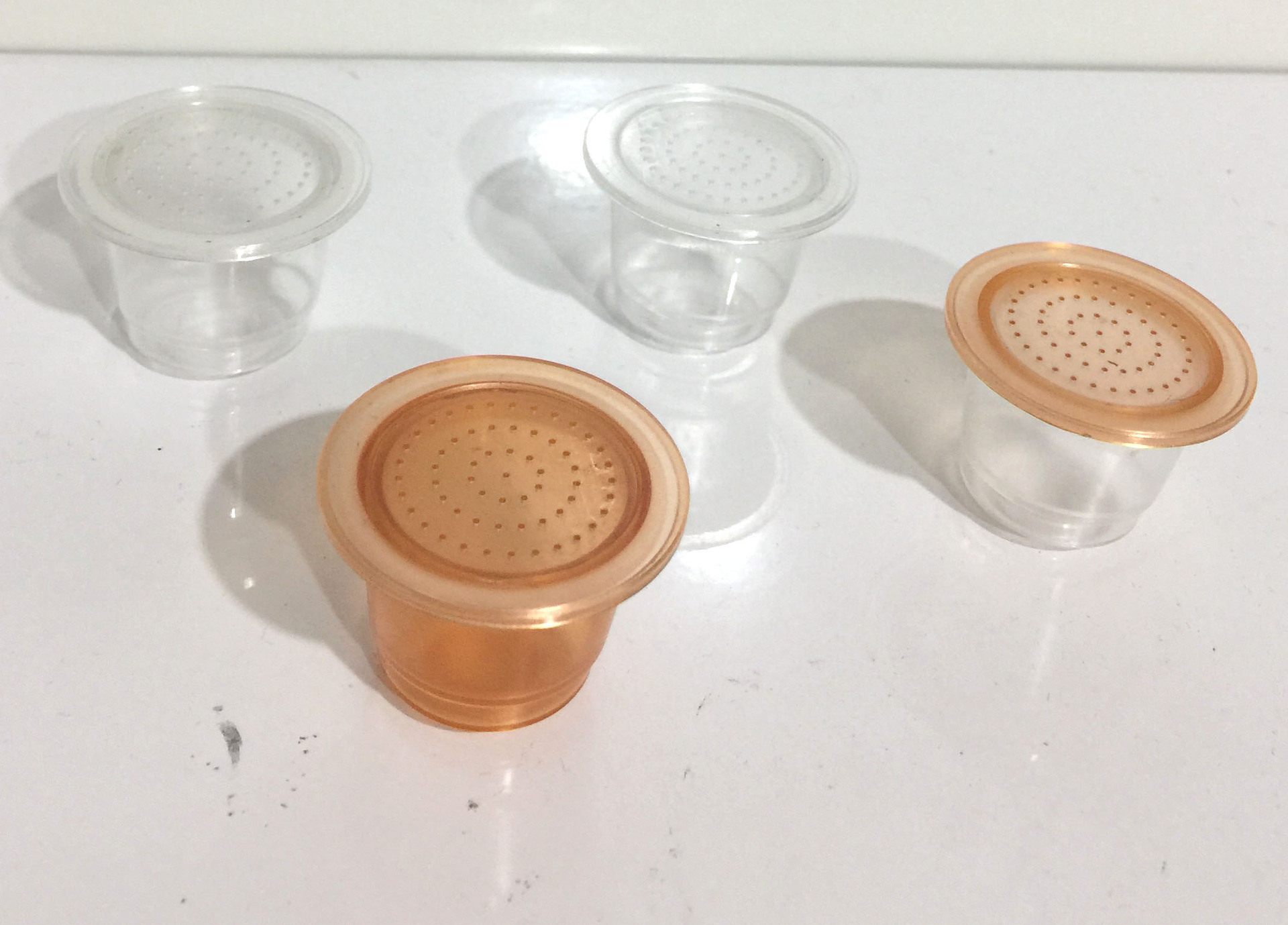 厂家批发咖啡胶囊空杯 pp塑料咖啡胶囊 可重复使用雀巢胶囊杯