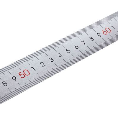 批发 钢直尺1米刻度尺长尺100cm钢尺测量绘图尺不锈钢工具尺子