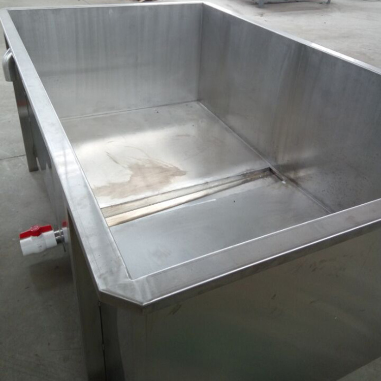 诸城九龙机械直供不锈钢气泡解冻池肉制品解冻池冻肉解冻设备