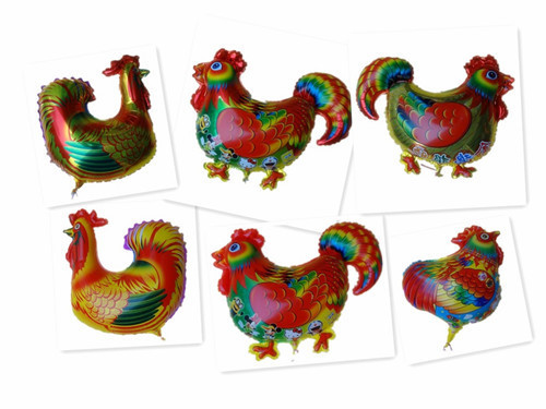 新款铝膜气球立体大公鸡气球批发 儿童卡通气球 氦气球-阿里巴巴