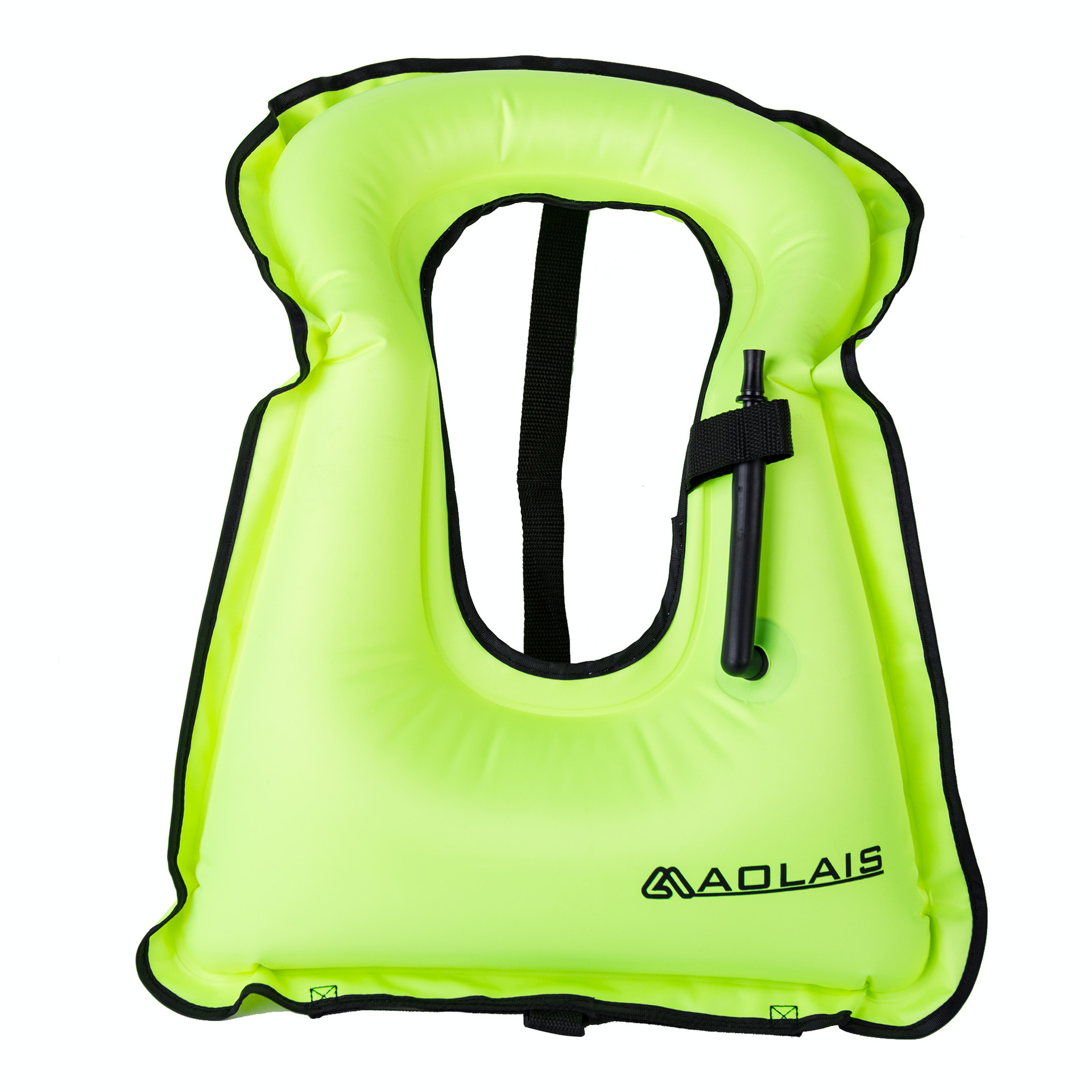 aolais浮力背心 充气式儿童救生衣浮力背心透气轻薄浮力马甲