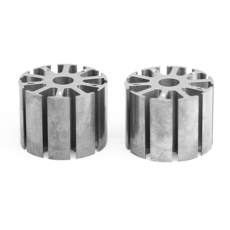 oem厂家定制10槽马达铁芯 转子铁芯直流34￠34*￠8硅钢片电机铁芯