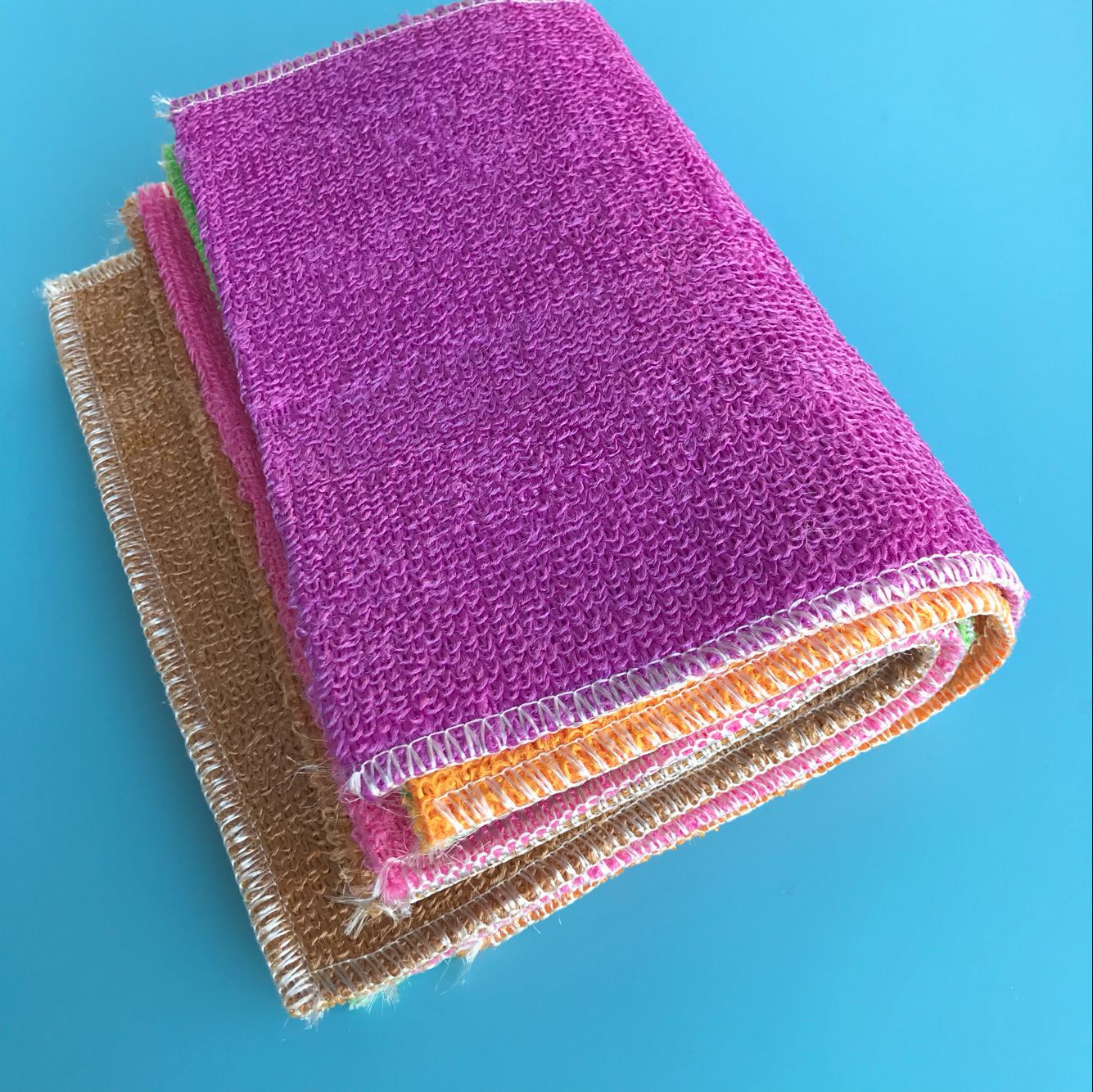 竹纤维布 超值加大加厚23x18厘米 家家备一元一件 抹布洗碗布赠品