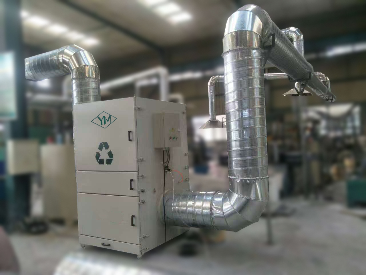 自动清灰粉尘滤筒除尘器 集中式焊接烟尘净化器环保设备过滤粉尘