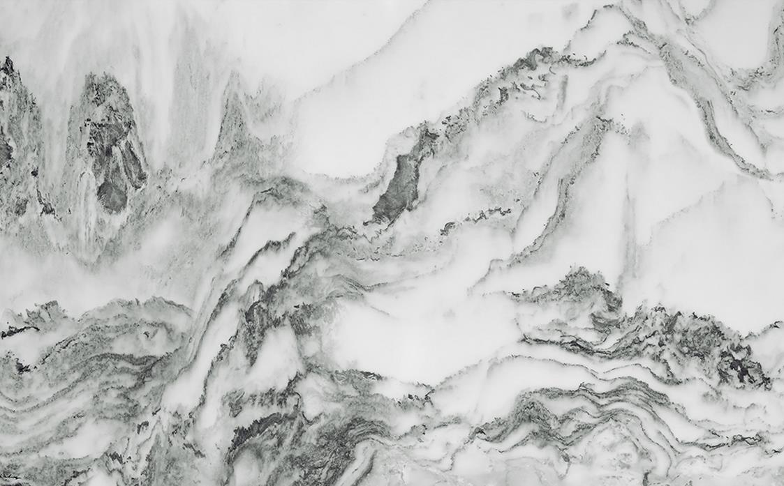 包邮新中式书房大理石纹山水画 定制茶楼酒店餐厅无纺布无缝壁画