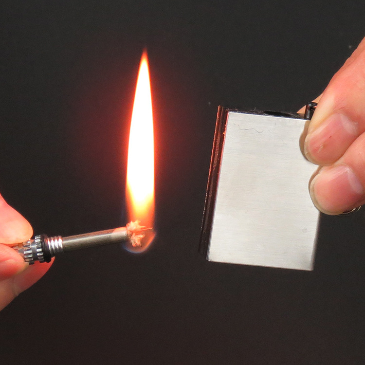 厂价不锈钢万次火柴 logo定制创意礼品钥匙扣万次火柴批发