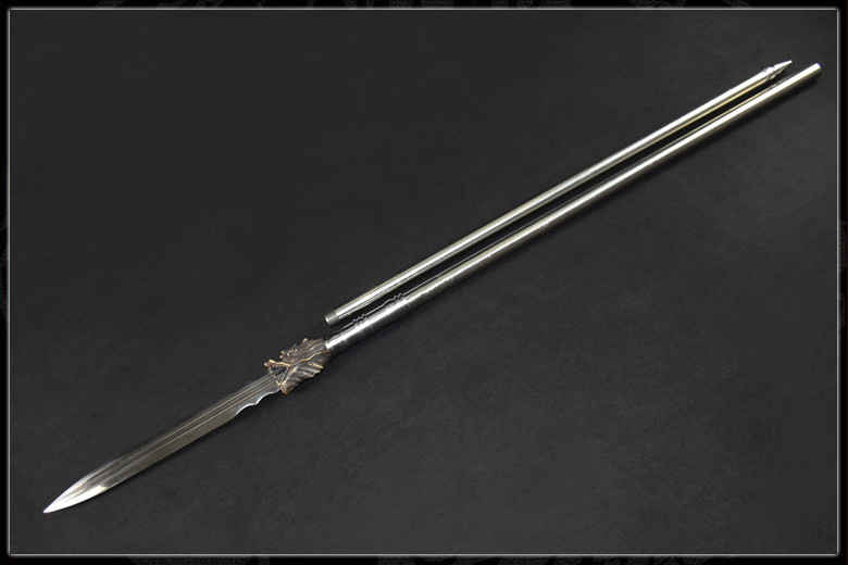 正品龙泉猛虎霸王枪赵云枪红缨枪武术长枪长矛十八般兵器 未开刃