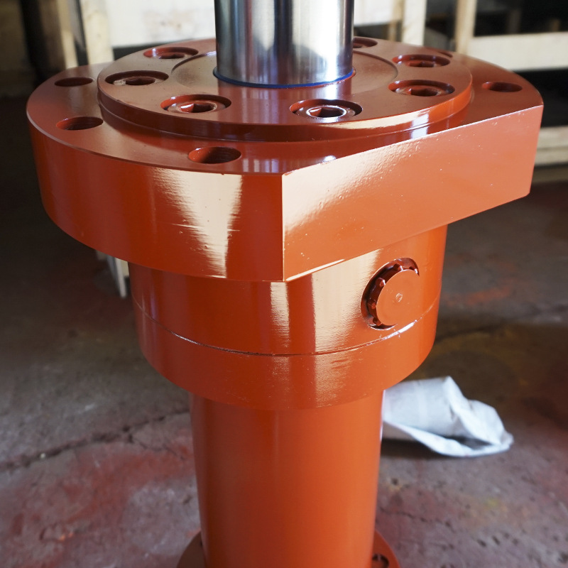 法兰油缸 空心油缸 可定做不同型号尺寸 种类多 专业生产液压油缸