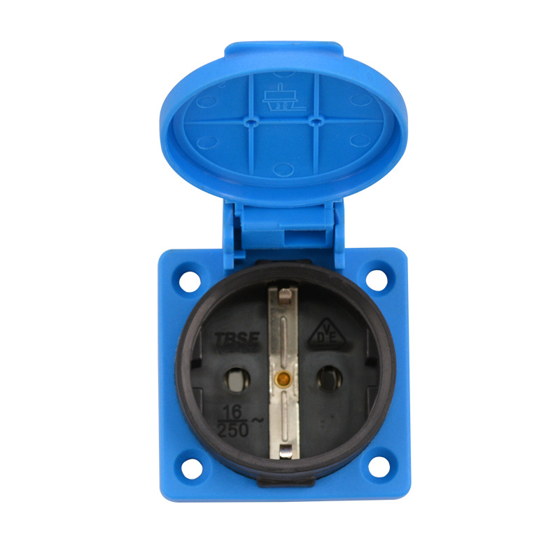 tbse神创 插座 防水插座 德欧防潮插座ip54