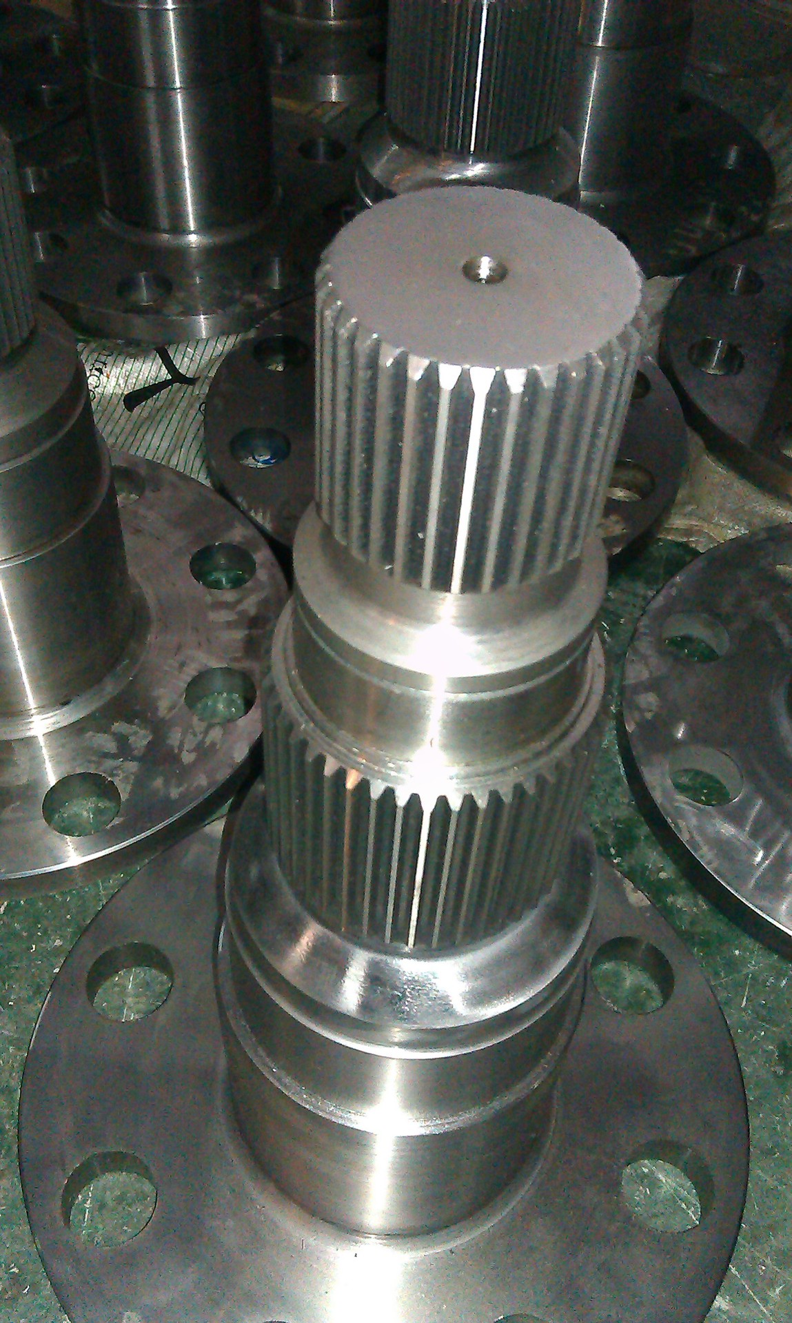 cnc数控车加工花键轴德标花键dn5480车削机械五金配件-阿里巴巴