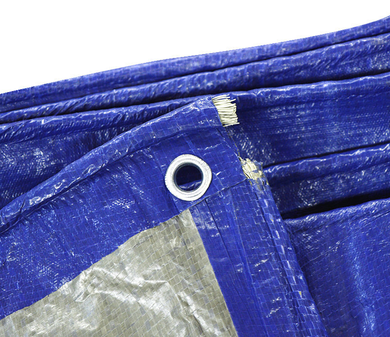 蓝银篷布 防雨防晒 防水彩条布蓬布 防雨塑料布 防雨布货车苫布