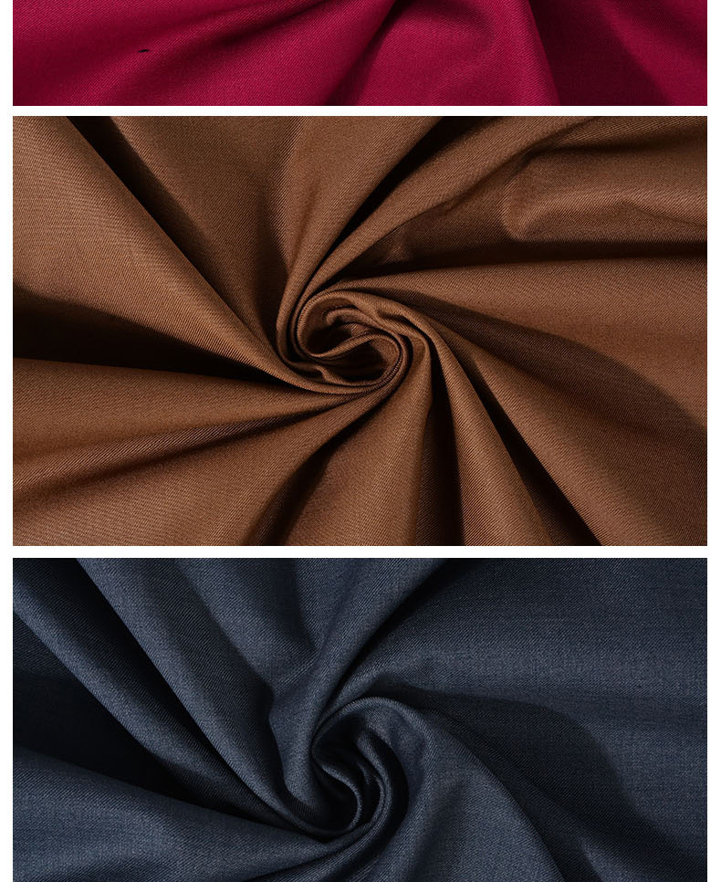 【巨恩】现货供应tr7030斜纹单纱哔叽 西装工装制服面料