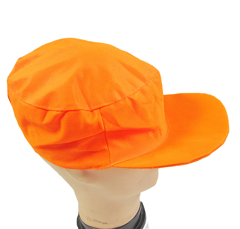 双层环卫帽反光帽子园林工人工作帽作业帽