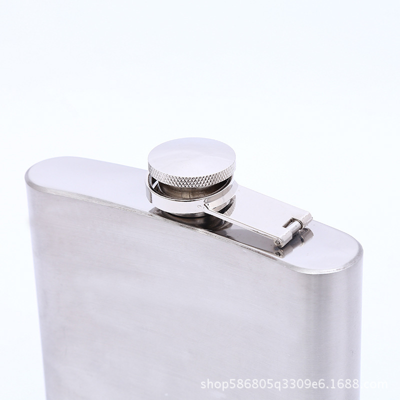 不锈钢水杯时尚牛仔酒壶创意定制礼品壶户外便携随身迷你小酒壶