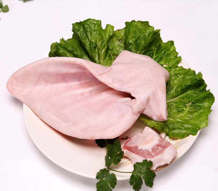 厂家供应猪耳朵 新鲜猪耳朵 猪耳批发 家用食品食材