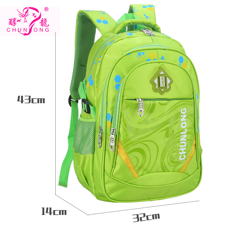 Children's Schoolbag Wholesale Factory Direct Sales Korean Children's Schoolbag 2-6 Grade Boys Children's Schoolbag Cross-Border