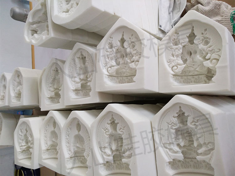 菩萨佛像硅胶模具千手观音菩萨阿勒陀佛雕像工艺品摆件藏传小佛像