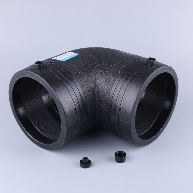 消防给水电熔管件 pe电熔管件直角弯头 pe碳钢电熔90度弯头批发