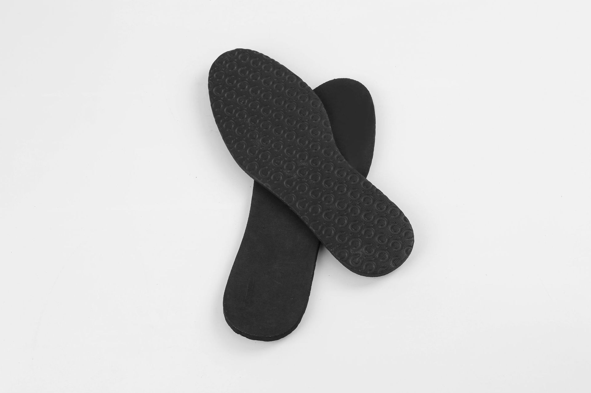 厂家直销 橡胶鞋材防滑休闲圆圈纹鞋底 环保耐磨防滑定制