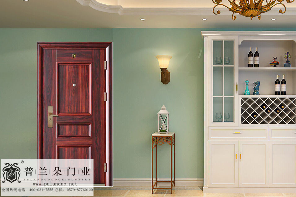 普兰朵集团旗下普兰朵防盗门价格 技术先进安全有保障