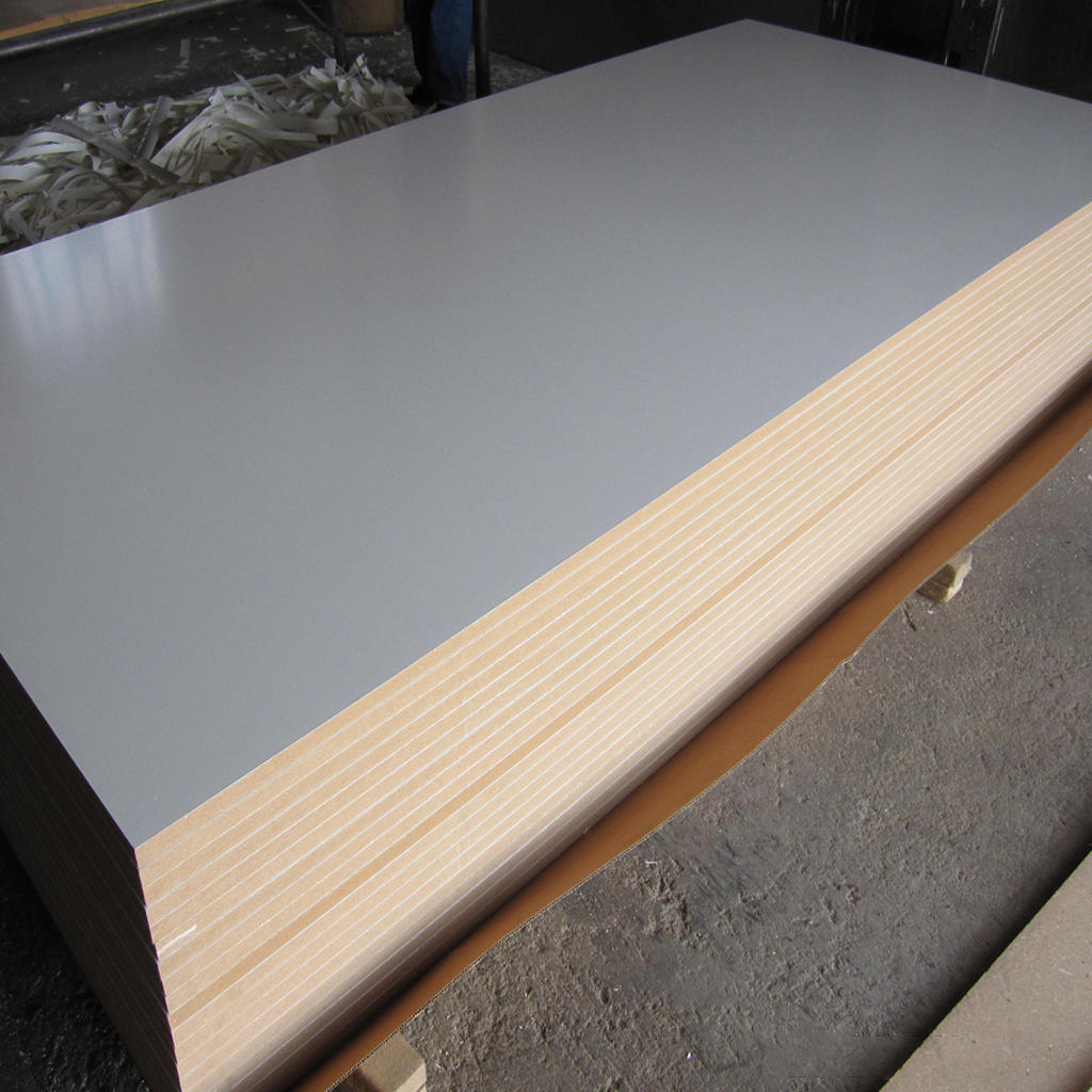 15mm密度板批发三聚氰胺贴面板免漆板中纤板密度板加工厂家批发