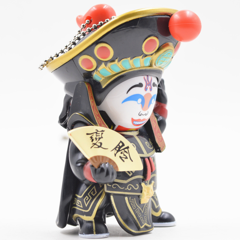 川剧变脸脸谱娃娃 玩偶脸谱面具小玩具 旅游纪念品中国特色礼品