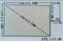 供应台达DOPA-57CSTD触控板触摸玻璃屏面板