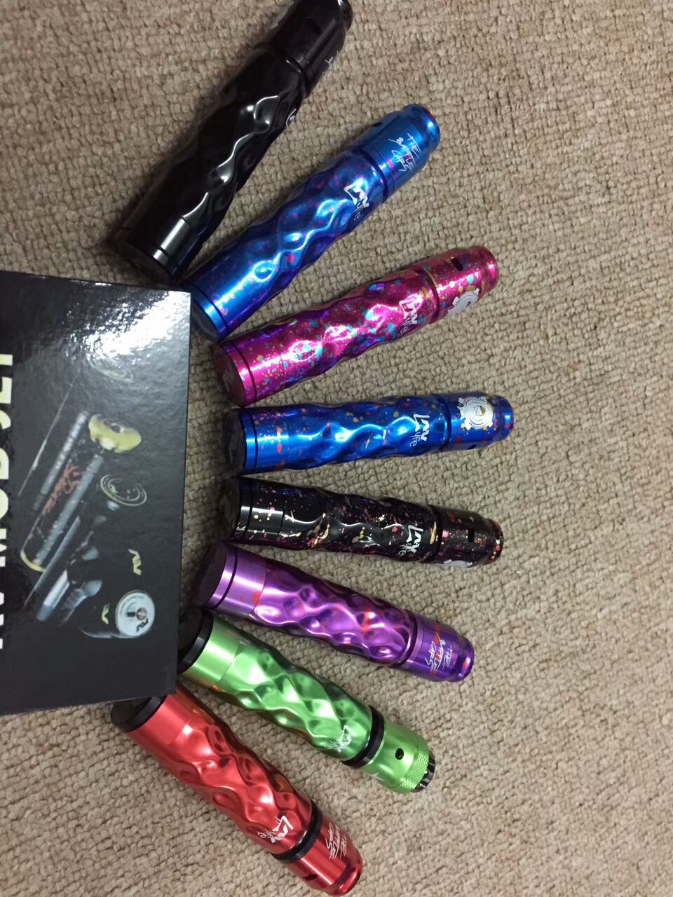 电子烟精工avidlyfe kit水滴快扭棉花糖机械杆套装强磁按键开关