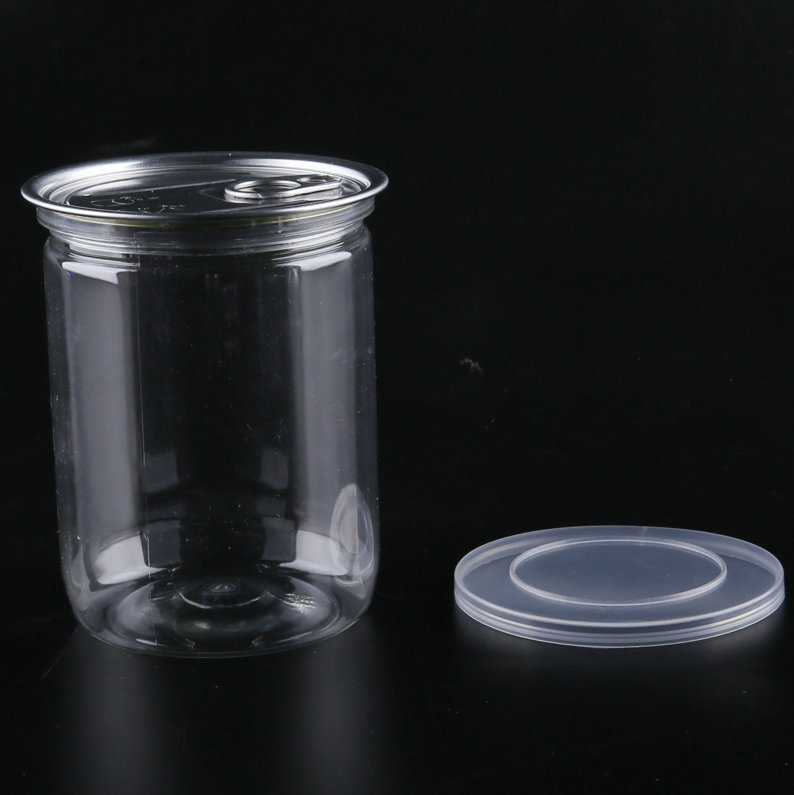 pet塑料易拉罐 食品罐 坚果罐117b