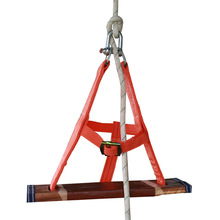 安全坐板 擦玻璃木头座板 空调安装吊板吊绳加宽座板套装