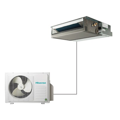 hisense/海信 1p-5p中央空调/hurd-25kfw/11f3/薄型风管机