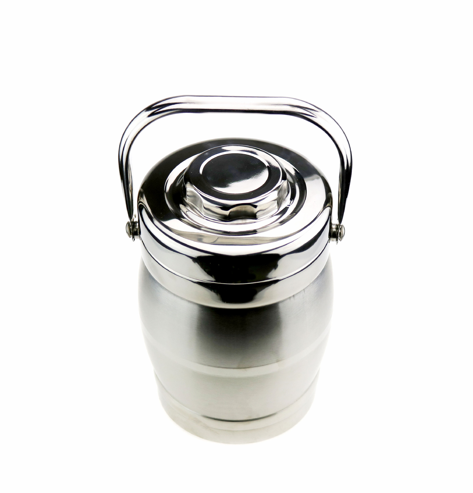 不锈钢提锅 3层手提大容量提锅 双层保温桶 学生便当盒 保温饭盒