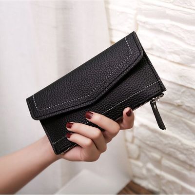 2017新款超薄信封包手拿钱包女长款韩版小清新简约学生女士钱夹