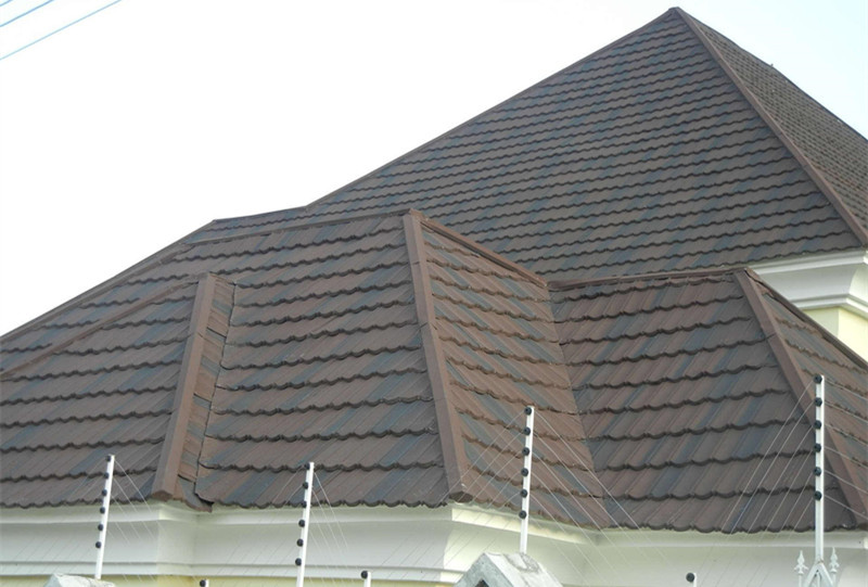 屋顶隔热防水瓦片 江苏彩石金属瓦供应 厂家长期供货欢迎致电