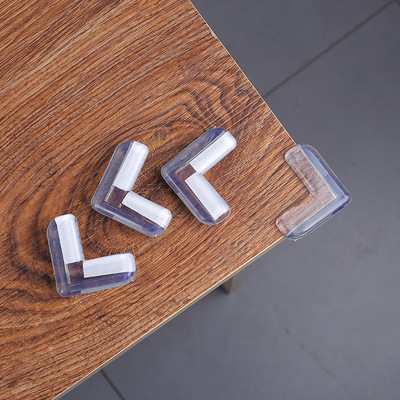 热销儿童安全防护直角防撞角 家居硅胶高透明护角母婴用品批发