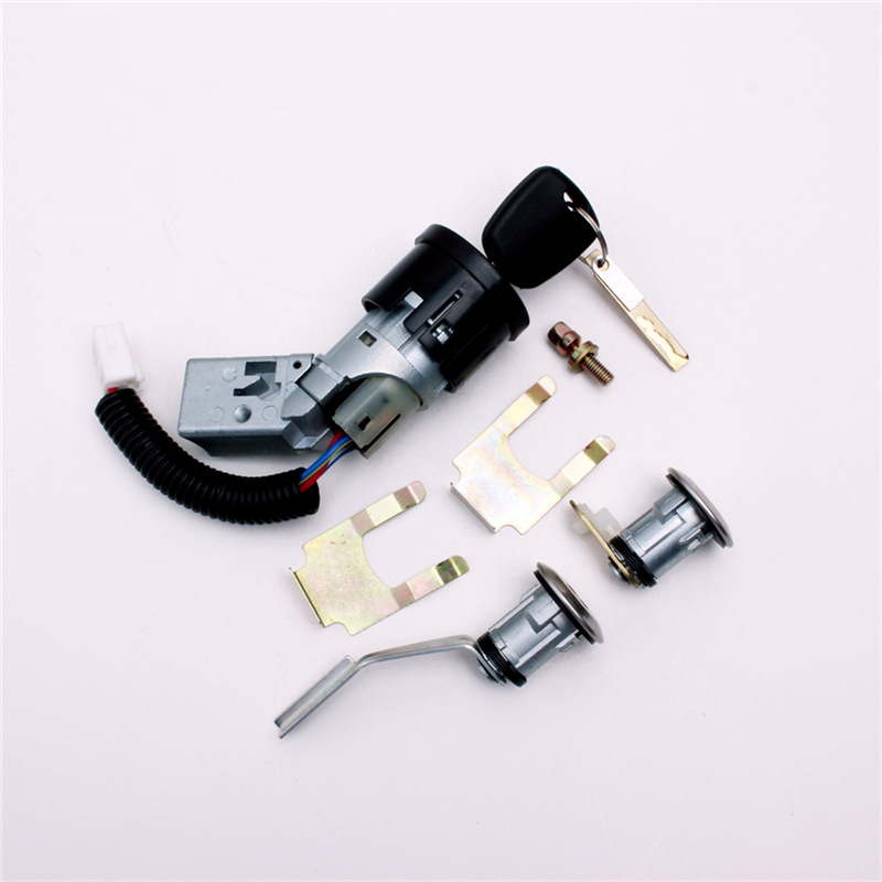 轿车点火锁锌合金精工艺钥匙启动开关点火系统配电锁芯