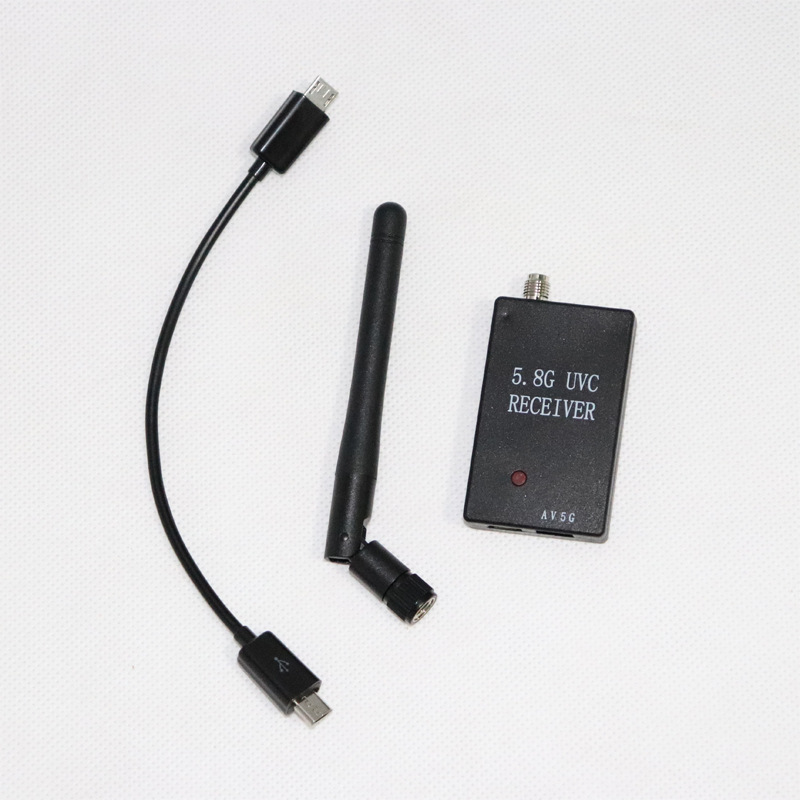 fpv航拍5.8g图传手机接收机 otg手机电脑当显示器uvc视频采集卡