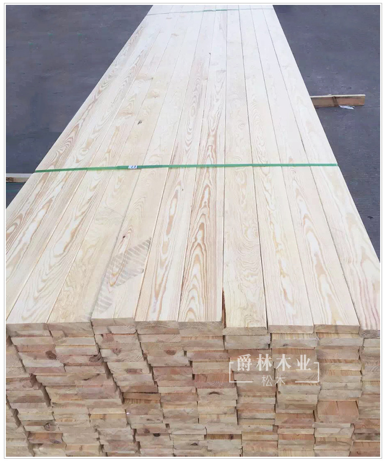 精品德国赤松 家具衣柜实木板材 方木实木批发订制 厂家直销