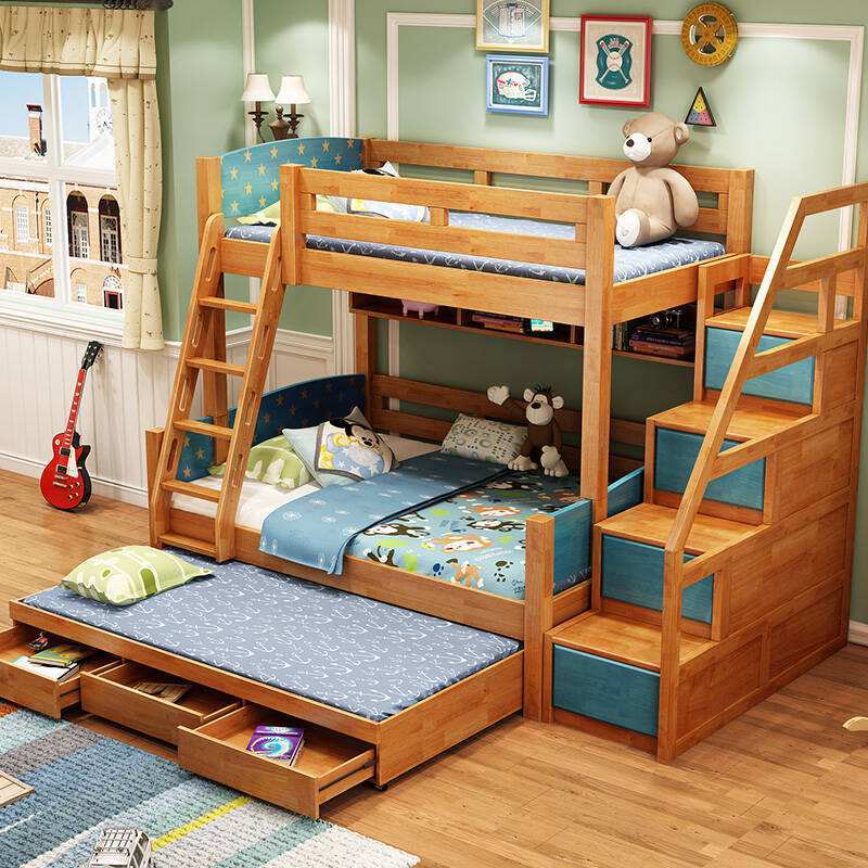 小孩子用的双层床尺寸是多大的?儿童子母床常见的尺寸有哪几种