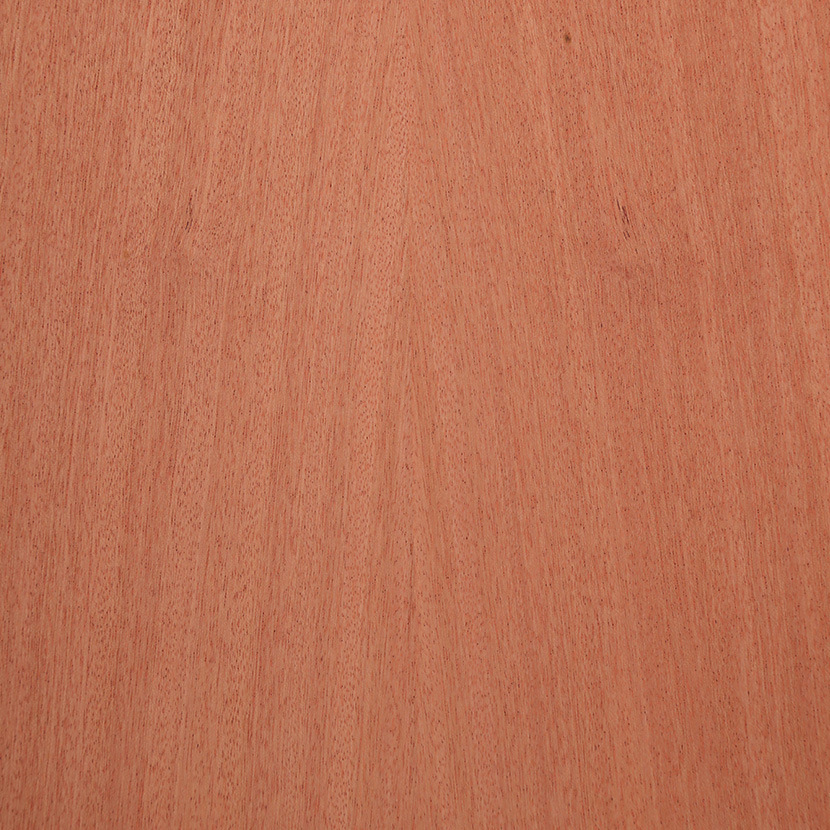 天然沙比利实木皮贴面密度板4.5mm室内家具装饰木板材饰面板