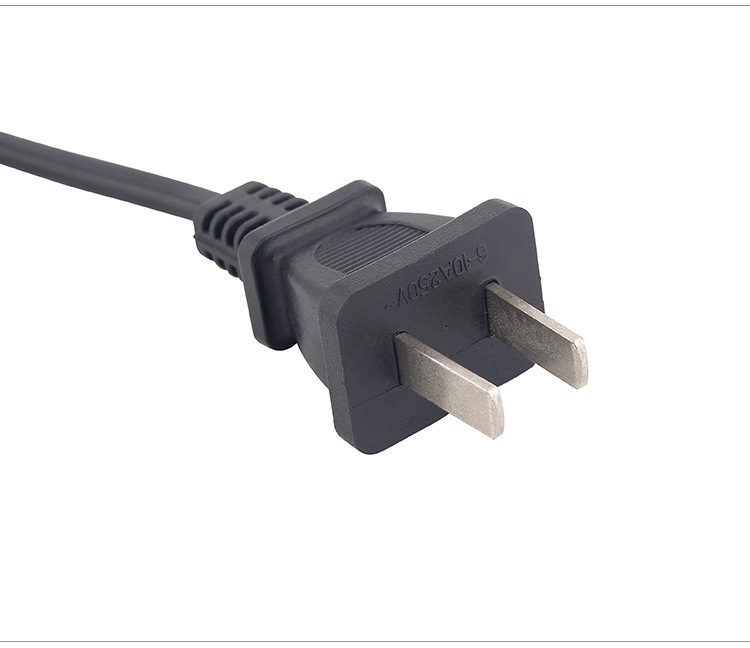 电源线系列 国标二插头电源线 两极电源插头250v电源插头