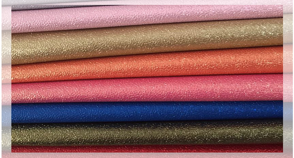 2018年春夏新款金属珠光色面料,pu革,pvc革,鞋革,箱包沙发革
