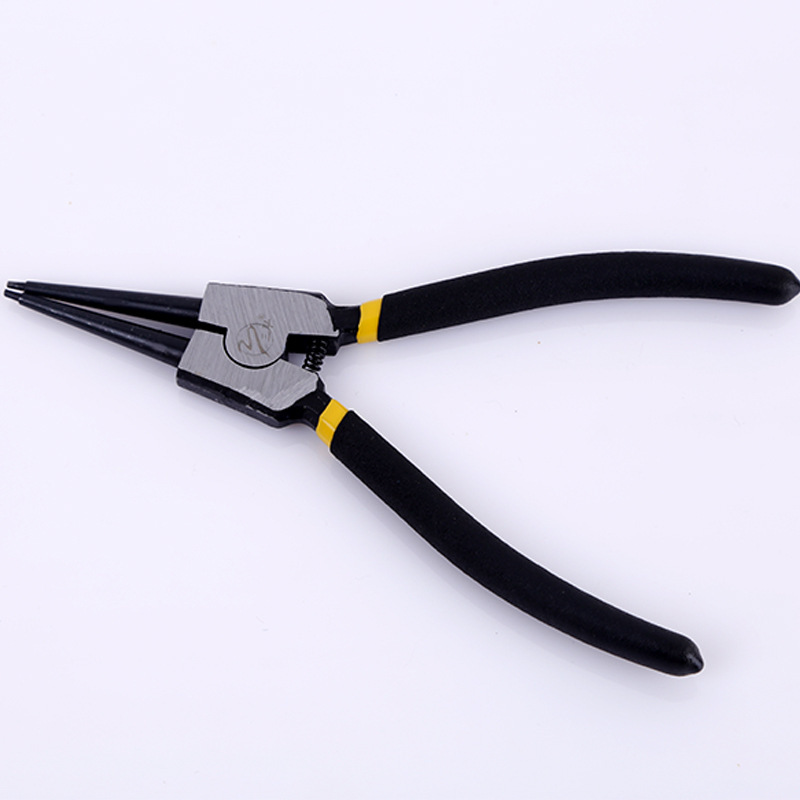 厂家批发 三弘卡簧钳7寸挡圈钳外卡内卡弯头轴用弹簧安装拆卸夹持