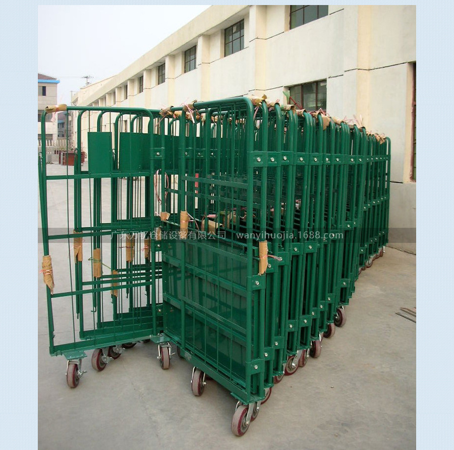 广东东莞厂家直销移动仓库货物整理搬运车可折叠物流台车