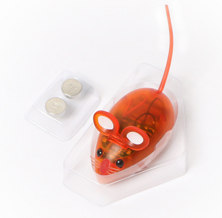 外贸整蛊电动纳米机械老鼠 多功能仿真电动玩具动物老鼠 环保玩具